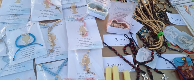 11 de mayo: Mercadillo misionero en la parroquia Virgen del Val